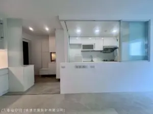 小坪數室內裝潢｜白淨簡約語彙 打造明亮寬敞收納宅│現代風│22坪｜語捷空間設計