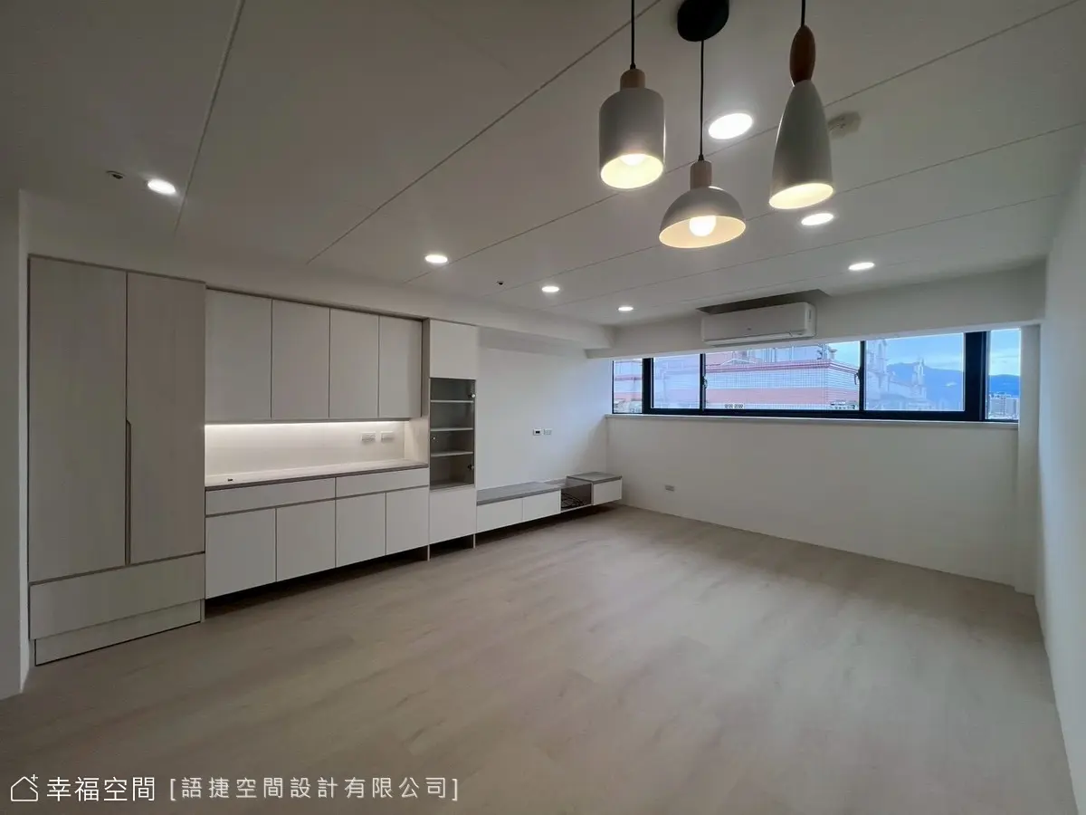 室內裝潢推薦｜敞朗空間尺度 打造舒心現代簡約寓所│30坪｜語捷空間設計